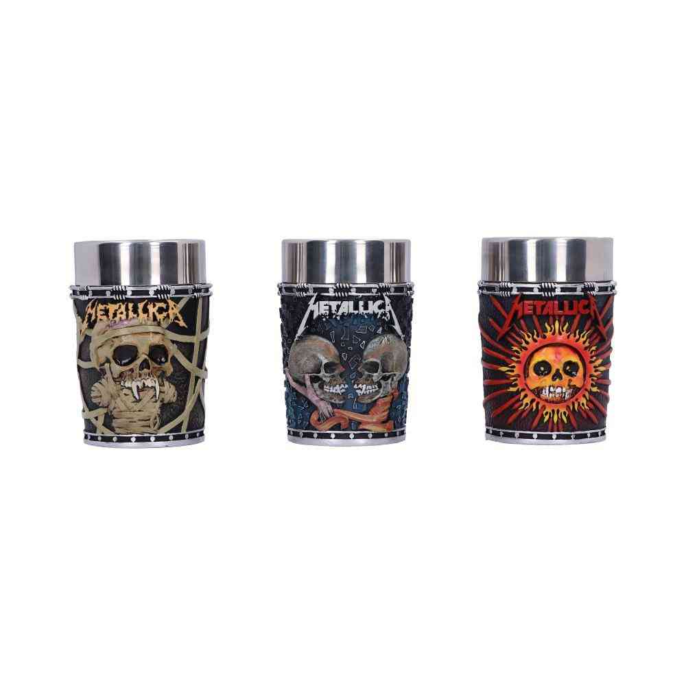 Nemesis Now Metallica - set 8.5cm Shot glass - Multicolours